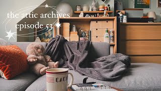 the attic archives | ep. 53 ✸ sofa, shop work, filofax archive solutions