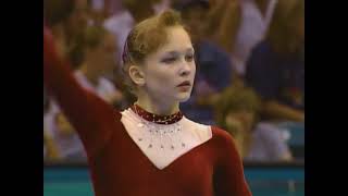 [HDp60] Anna Mirgorodskaya (UKR) Balance Beam Team Optionals 1996 Atlanta Olympic Games