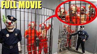 CLOWN POLICE ARRESTED US AND SENT US TO CLOWN PRISON FOREVER! (SCARY CLOWN PRISONERS) *FULL MOVIE*