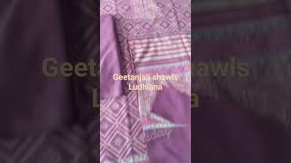 Geetanjali shawls Ludhiana##Pashmina## Weaving##dress materials