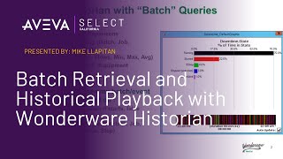 Batch Retrieval and Historical Playback with Wonderware Historian