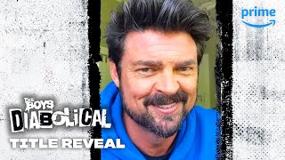 Official Title Reveal | The Boys Presents: Diabolical | Prime Video