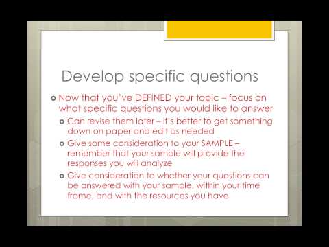 Surveys and pilot testing Surveys and pilot testing