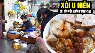 Xôi 36 năm KHÁCH HÀNG ĂN TỪ NHỎ ĐẾN GIÀ không bỏ được, cô chủ hiền lành nhân hậu #hanoifood