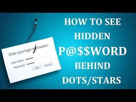 How To See Password Behind Dots or Stars in Google Chrome?