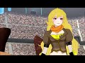 Vytal Festival Doubles Round Yang Xiao Long and Weiss Schnee vs Neon Katt and Flynt Coal