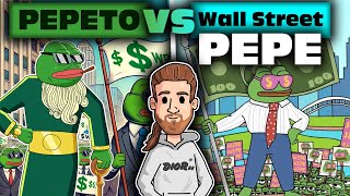 The Ultimate Showdown: Wall Street Pepe vs. Pepeto in the Next Bull Run