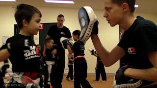 Kindy Kung Fu class at SKM Martial Arts