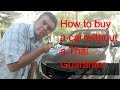 how to buy a car in Thailand