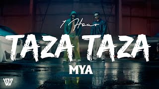 [1 Hour] MYA - TAZA TAZA (Letra/Lyrics) Loop 1 Hour