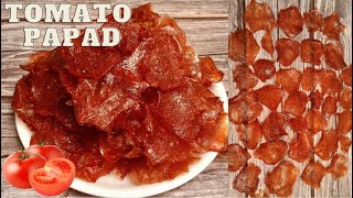 टमाटर का पापड़ Tomato Papad Recipe In Hindi By Gayatri Rasoi