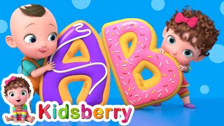 Learn ABC Song With Cookies | Kidsberry Nursery Rhymes & Baby Songs