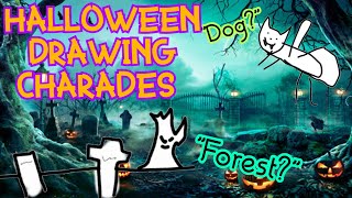 Playing HALLOWEEN Pictionary!!!