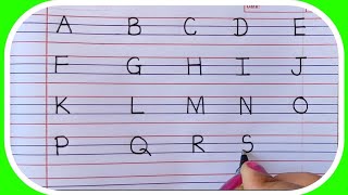Download Lagu How to write Capital Letters ABCD Alphabets Capita... MP3 Gratis