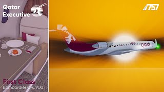 ROBLOX | Qatar Executive | First Class | Bombardier CRJ900