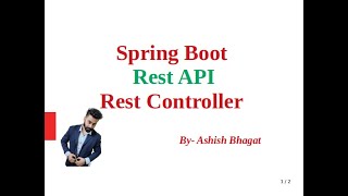 Spring Boot Tutorial | Return Object from Rest Controller | Build Rest API #7