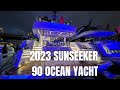 2023 Sunseeker 90 Ocean Tour | Boating Journey