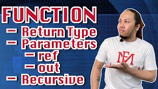 C# - Function and Parameters | Episode 8 | Discussion and Coding | Tagalog Tutorial