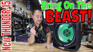 New Full Review of the ALTEC LANSING THUNDER 15 - TailGate Party Speaker