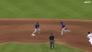 NYM@MIA: Mets turn third double play of the game