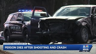 Man dies after shooting, crash in Harrisburg, DA says