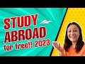 Where to Study Abroad in 2023 for Free | International Students | No Cost of Education