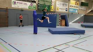 Handball wing training