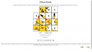 Group project - 15 puzzle