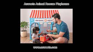 Asweets Animal Rescue Playhouse baby indoorplay.