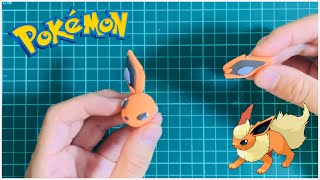 【ポケモン粘土】ポケットモンスター ブースター 粘土で作ってみた！ pokemon Clayart