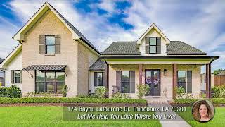174 BAYOU LAFOURCHE DRIVE Thibodaux, LA