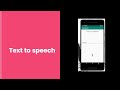 Text to speech - Android studio
