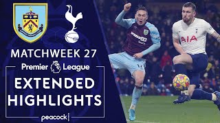 Burnley v. Tottenham Hotspur | PREMIER LEAGUE HIGHLIGHTS | 2/23/2022 | NBC Sports
