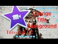 Change Title Background in iMovie 10.0.6 | Tutorial 62 Change Title Background in iMovie 10.0.6 | Tutorial 62