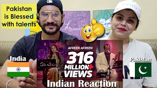 Indian Reaction | Coke Studio Season 9| Afreen Afreen| Rahat Fateh Ali Khan & Momina Mustehsan