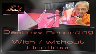 Recording with without Deeflexx #deeflexxrecording