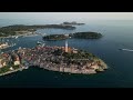 4k flying over rovinj vodi me tamo kraj plavoga mora