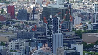 【NHK放送センター建替工事】情報棟（Ⅰ期）の建設状況（2023年8月11日）