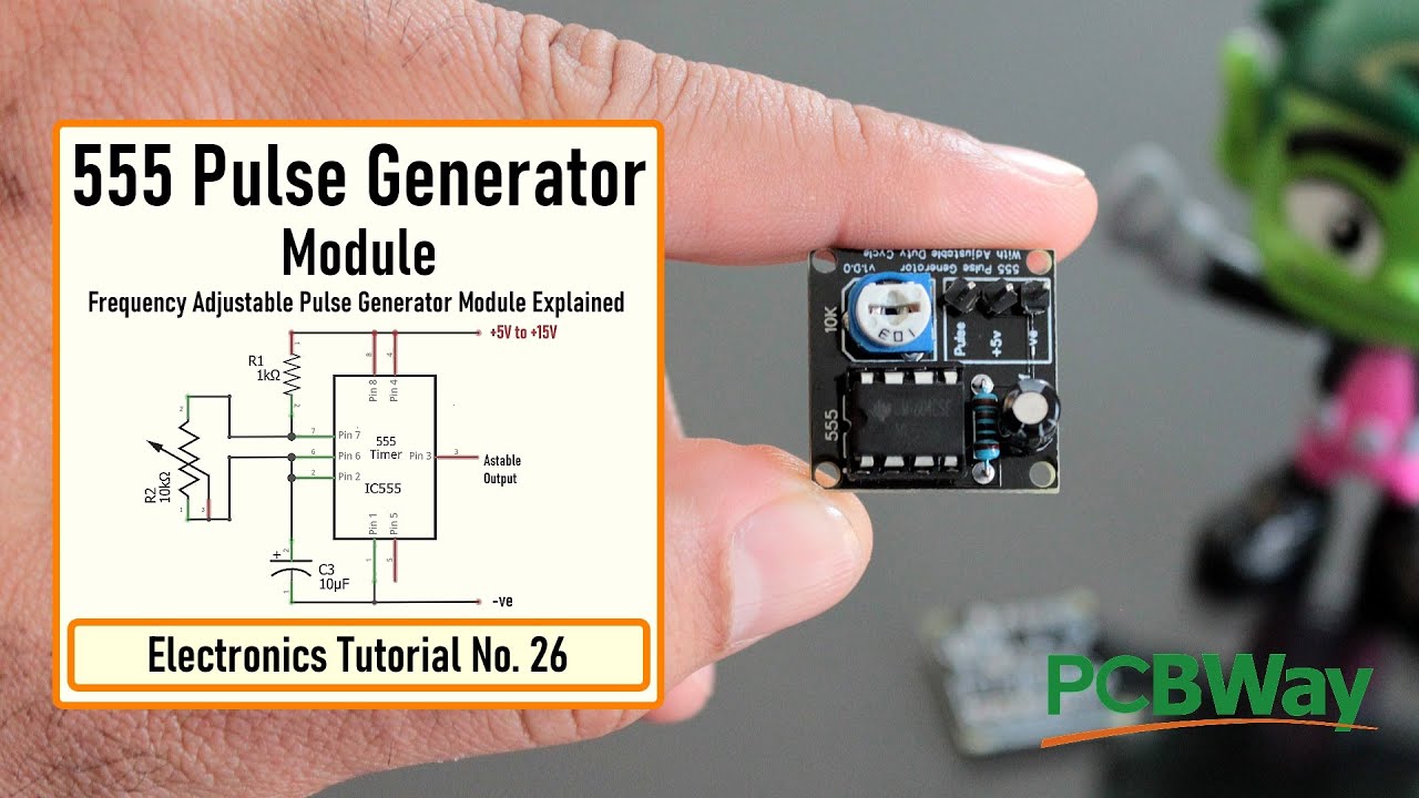 555 Pulse Generator Module - YouTube