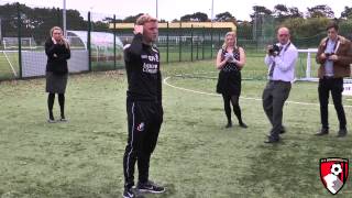 AFC Bournemouth & Bournemouth University | Eddie Howe kicks-off university partnership