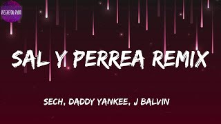 Sech, Daddy Yankee, J Balvin -Sal y Perrea Remix(letra)