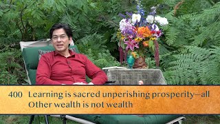 Kural 400 | Tirukkural (Thirukkural) on Learning and True Wealth