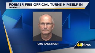 Former fire official arrested on felony charges in Evansville