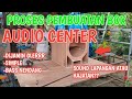 PROSES PEMBUATAN BOX AUDIO CENTER SINGLE 18INCH buat diisi speaker rdw 18ls1000