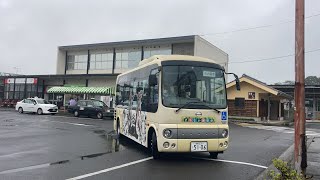 白石市民バス(きゃっするくん)車窓 白石駅→白石蔵王駅/ まちなか循環便(右回り)白石駅842発