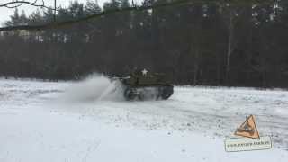 M3A1 Stuart TANK DRIFT ENGINE SOUND PANZER FARM