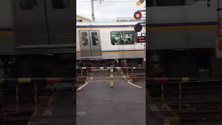 Japanese Rail Crossing Nankai Densha 南海電車踏切