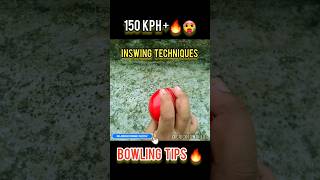 INSWING WITH SEAM 🤯🥵 || 150 KPH + 🔥🔥 PACE #shorts #bowling #cricket #youtubeshorts #inswing