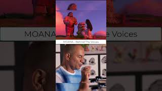 Moana - Behind The Voices #shorts #viral