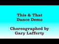 This & That - Line Dance (Dance Demo)
